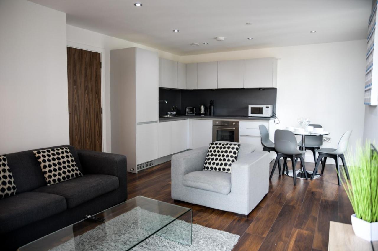 Onpoint Apartments - Spacious 2 Bedroom Apt - City Centre With Balcony Manchester Eksteriør billede