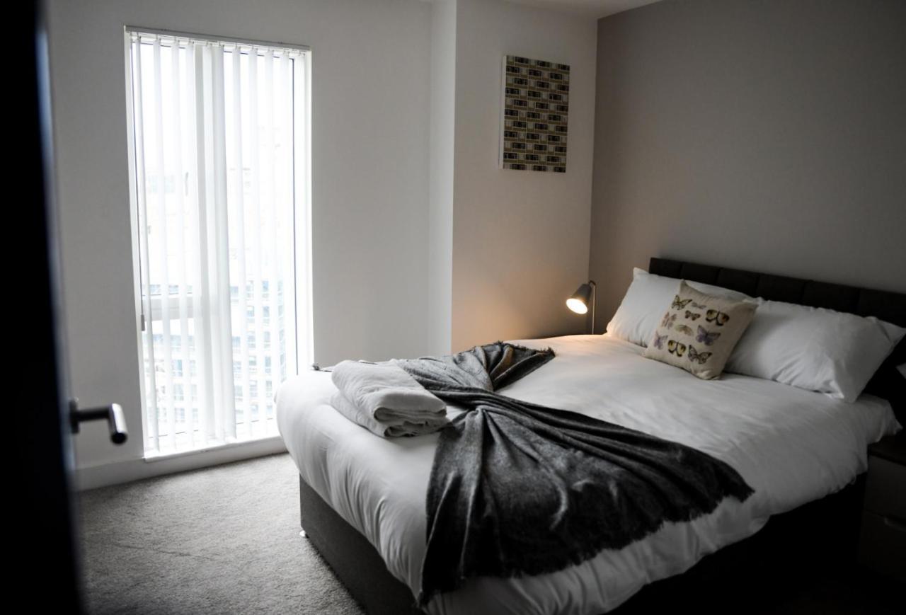 Onpoint Apartments - Spacious 2 Bedroom Apt - City Centre With Balcony Manchester Eksteriør billede