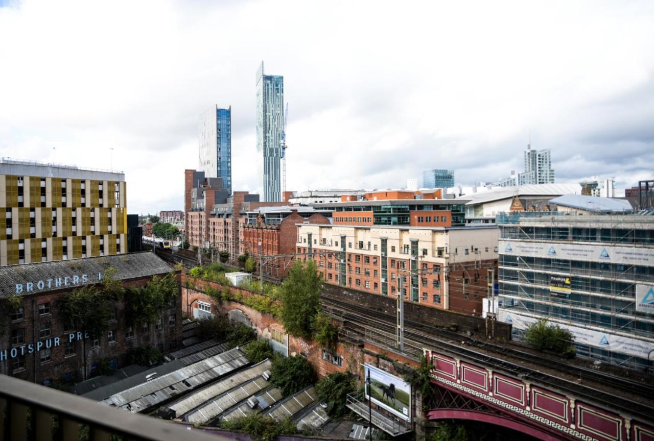 Onpoint Apartments - Spacious 2 Bedroom Apt - City Centre With Balcony Manchester Eksteriør billede