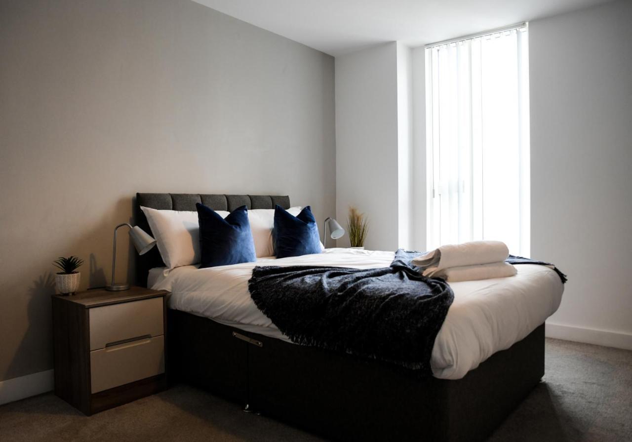 Onpoint Apartments - Spacious 2 Bedroom Apt - City Centre With Balcony Manchester Eksteriør billede