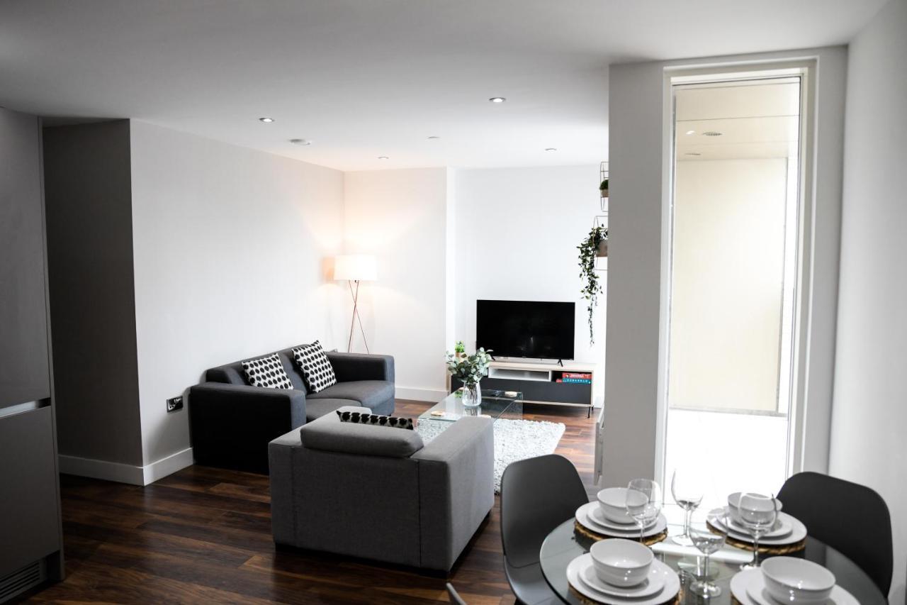 Onpoint Apartments - Spacious 2 Bedroom Apt - City Centre With Balcony Manchester Eksteriør billede