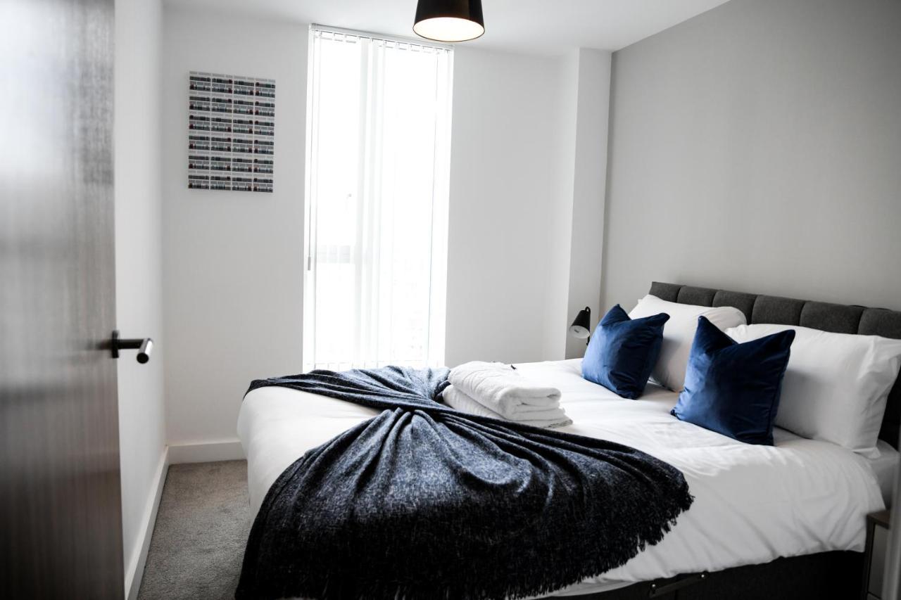 Onpoint Apartments - Spacious 2 Bedroom Apt - City Centre With Balcony Manchester Eksteriør billede