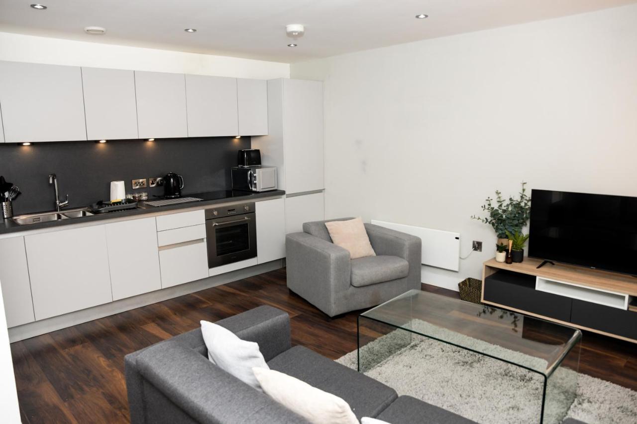 Onpoint Apartments - Spacious 2 Bedroom Apt - City Centre With Balcony Manchester Eksteriør billede