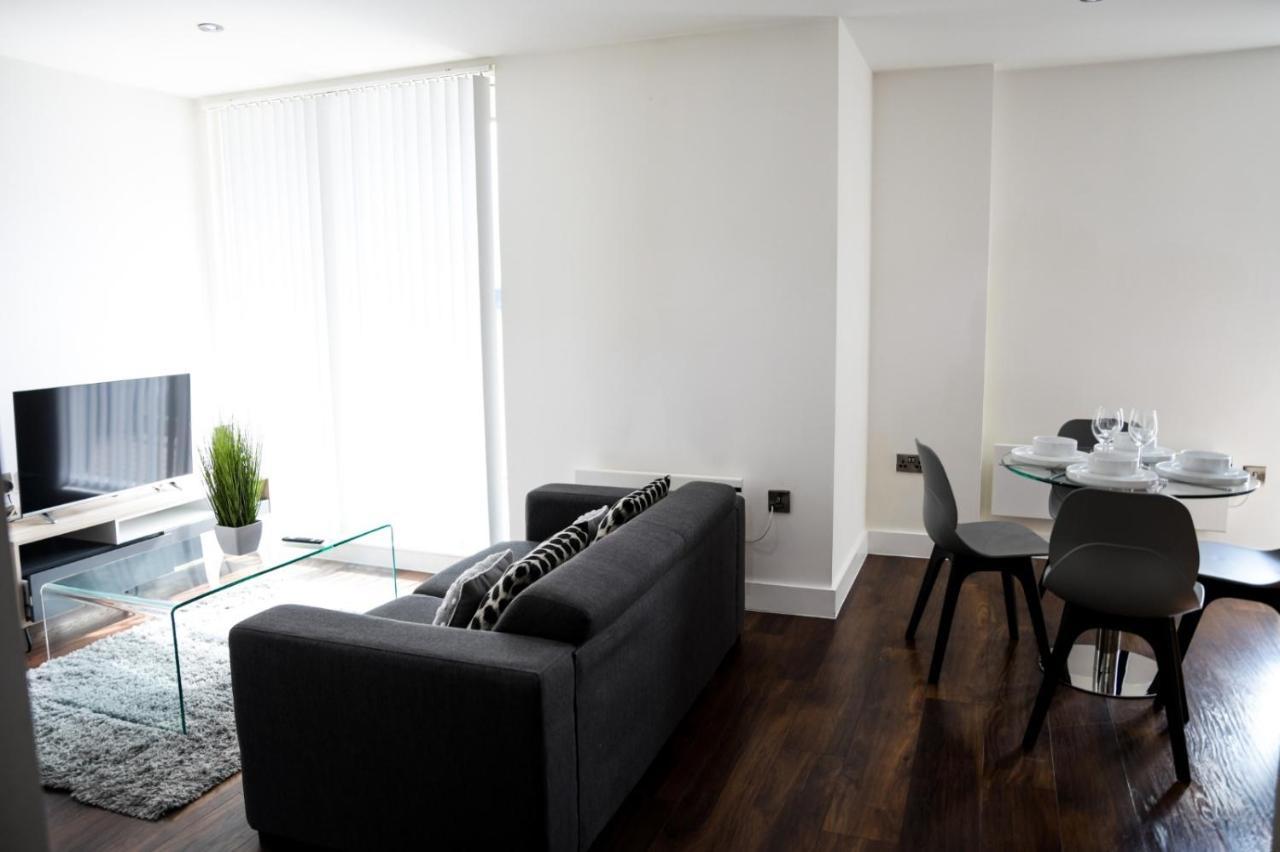 Onpoint Apartments - Spacious 2 Bedroom Apt - City Centre With Balcony Manchester Eksteriør billede